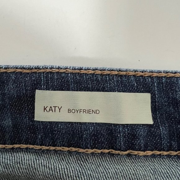 Kut from the Kloth Womens Katy Boyfriend Jeans Medium Wash Mid Rise size 6 - Picture 8 of 11